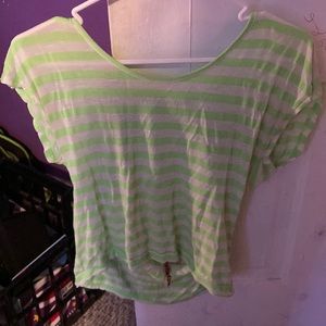 Only worn a couple times. Back is open.